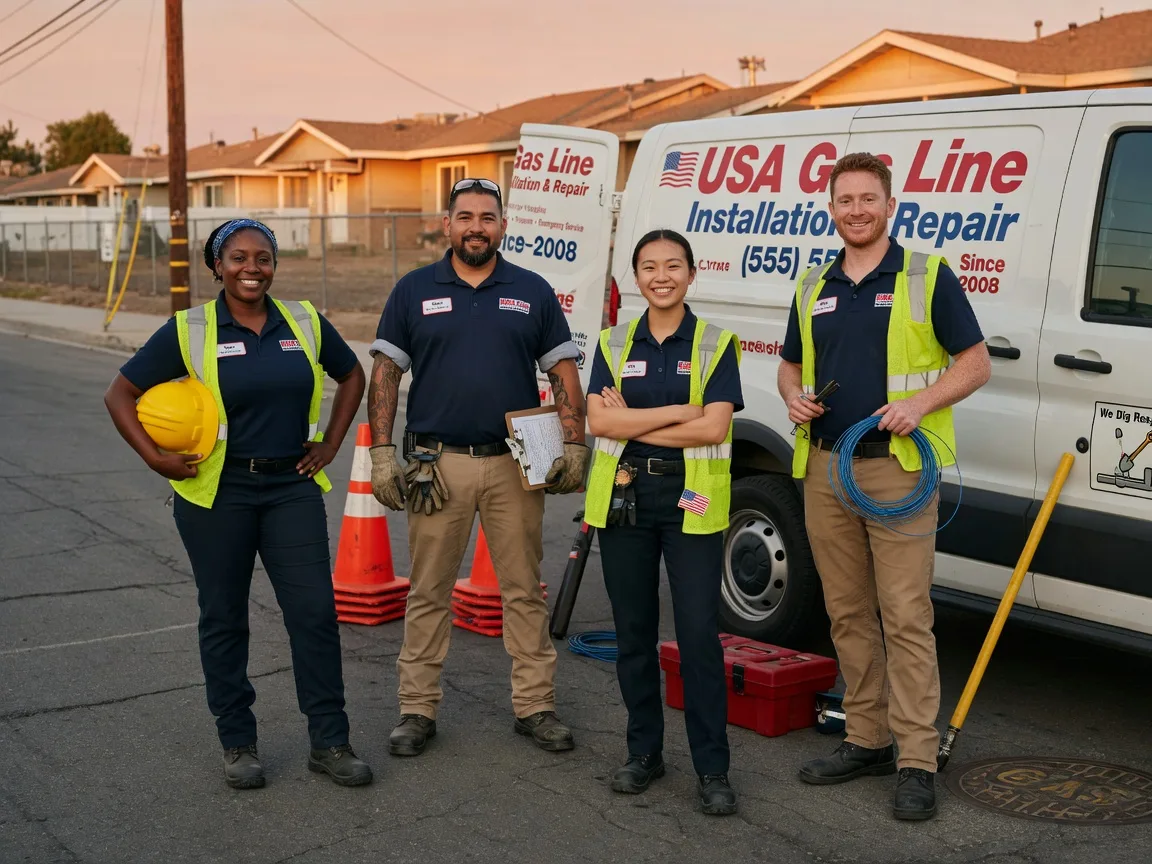 Gas Line Installation company in Galesburg, MI